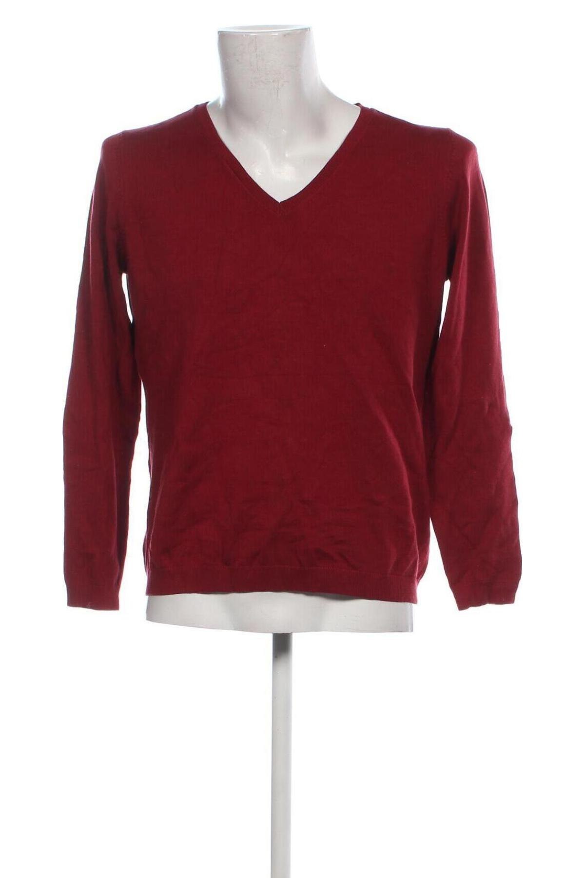 Herrenpullover, Größe M, Farbe Rot, Preis € 7,49