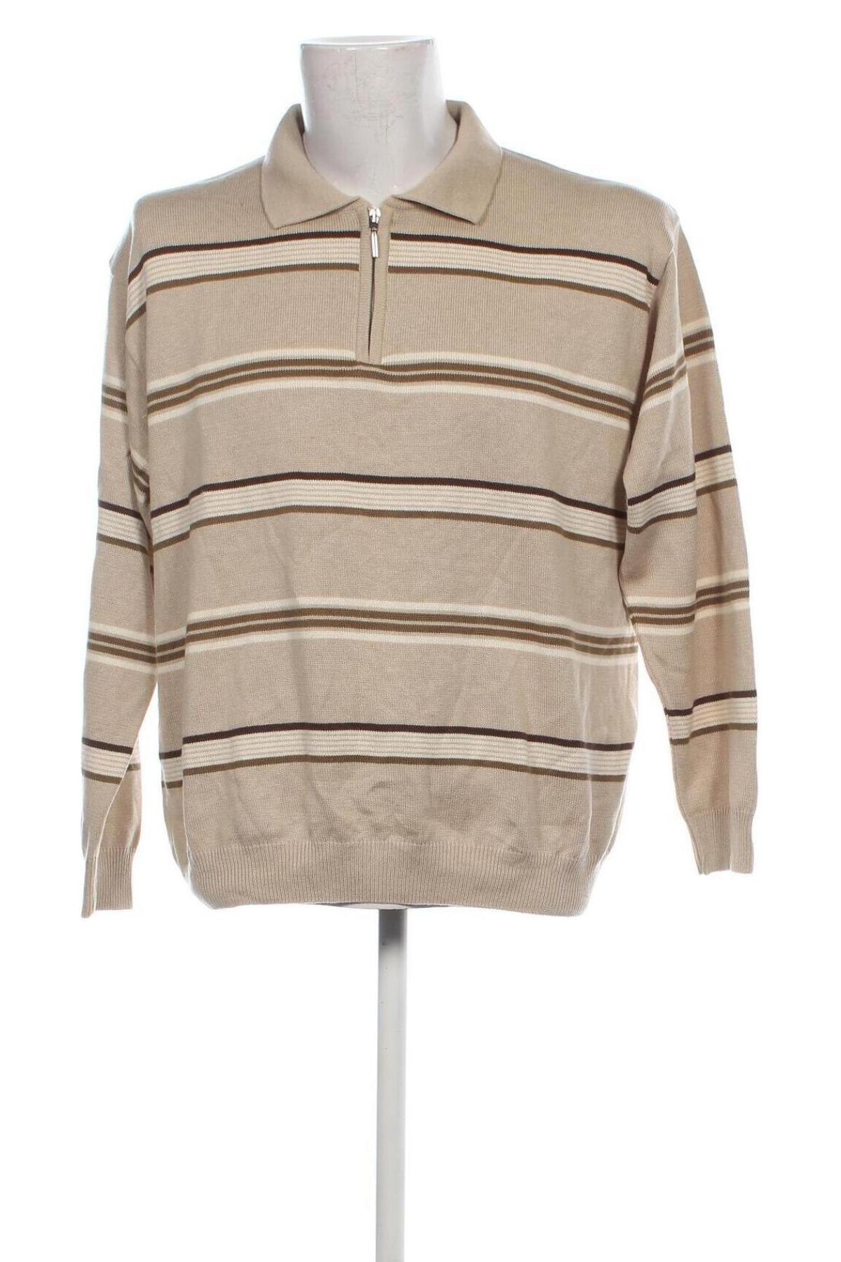 Herrenpullover, Größe XXL, Farbe Beige, Preis 9,29 €