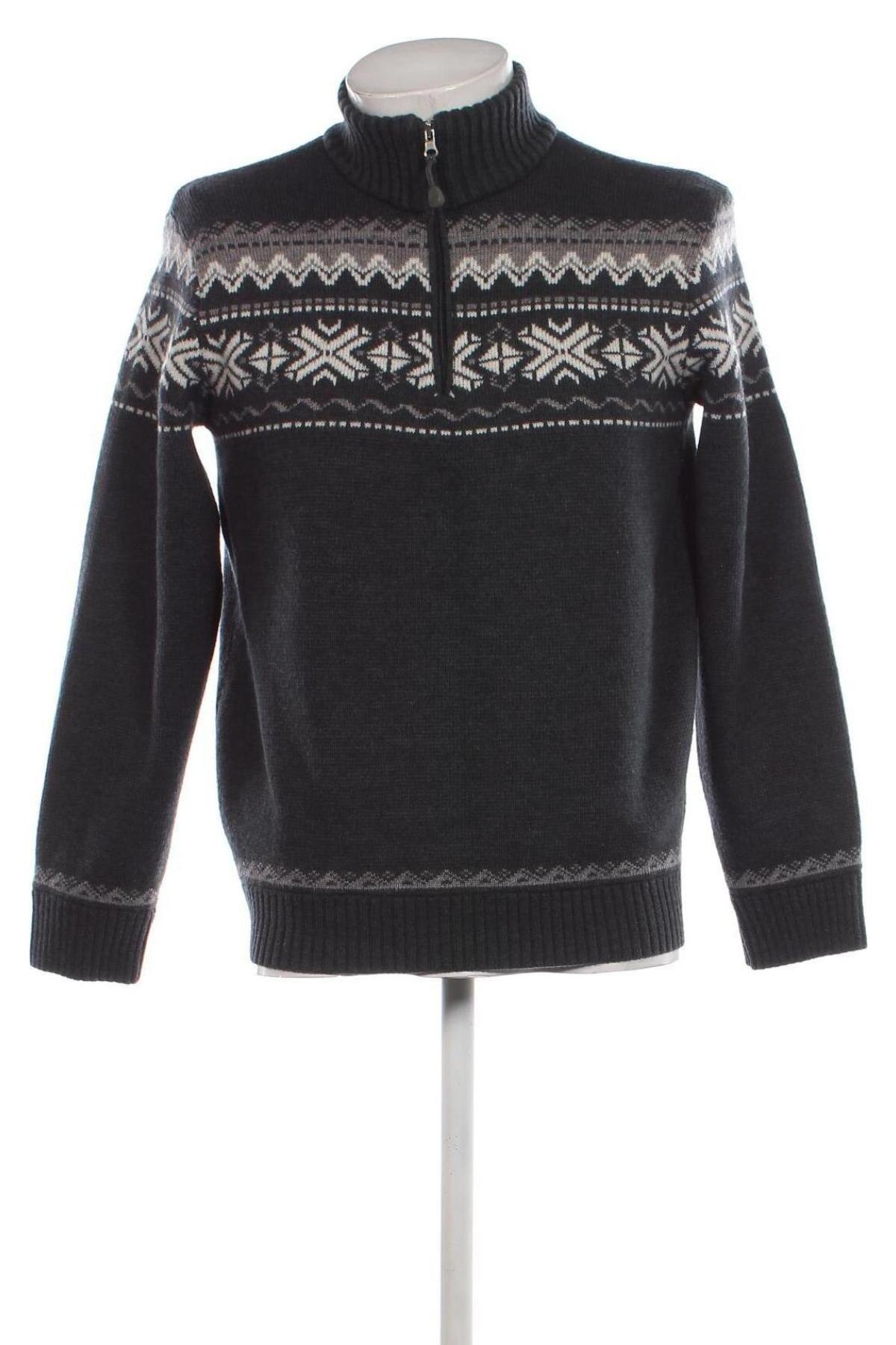 Herrenpullover, Größe L, Farbe Grau, Preis € 12,49