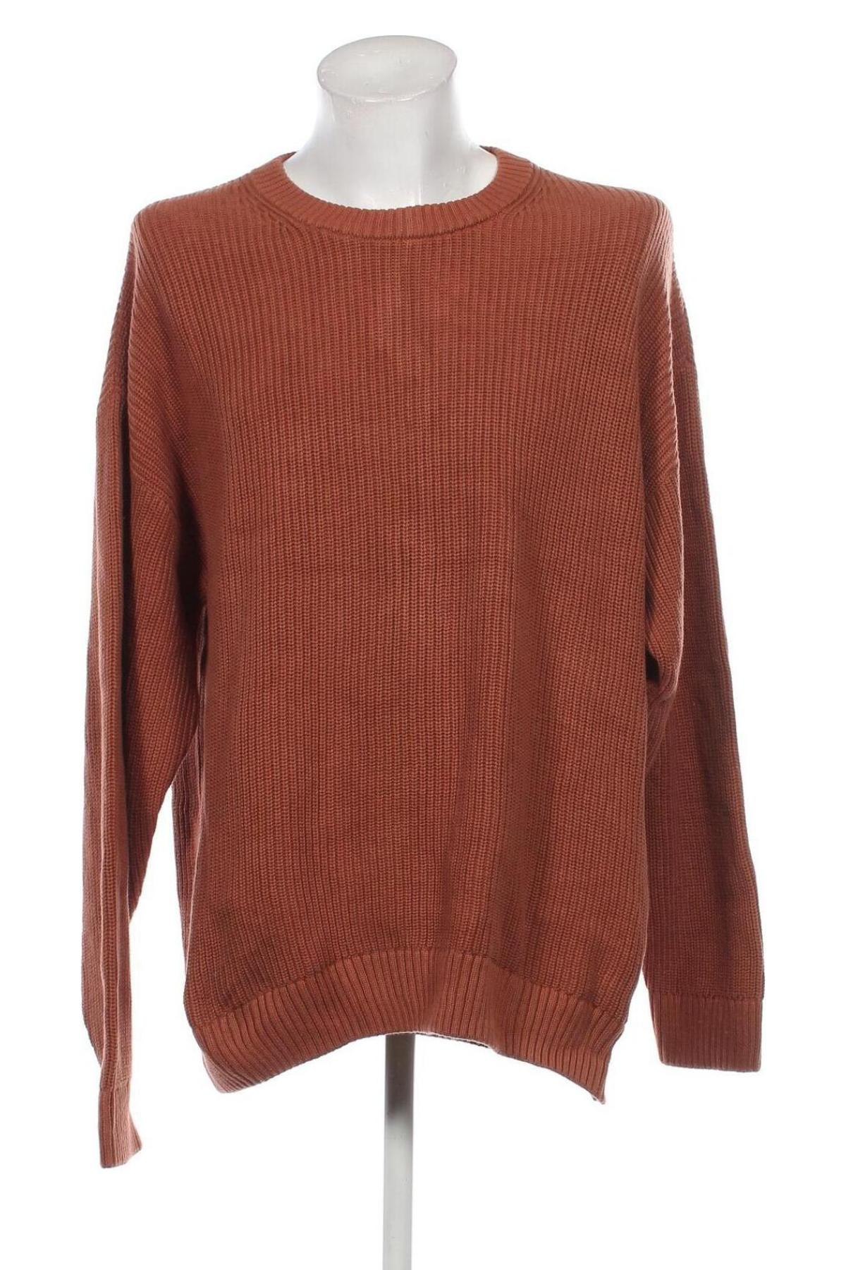 Herrenpullover, Größe XXL, Farbe Orange, Preis 7,49 €