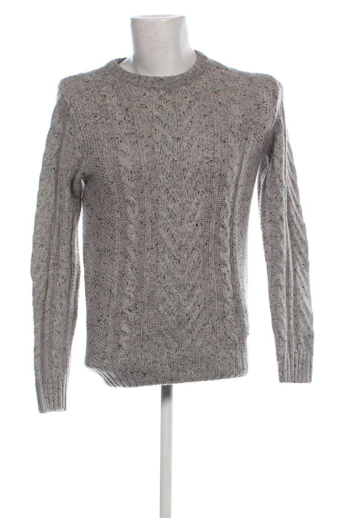 Herrenpullover H&M, Größe S, Farbe Grau, Preis 20,18 €