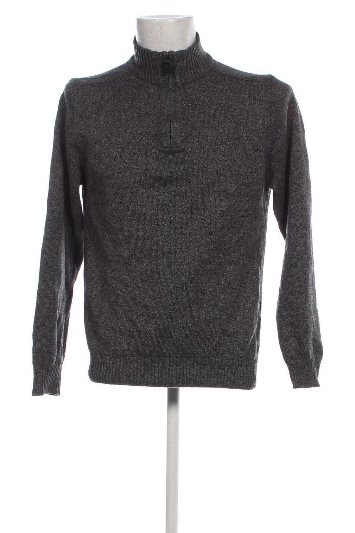 Herrenpullover, Größe L, Farbe Grau, Preis 7,49 €