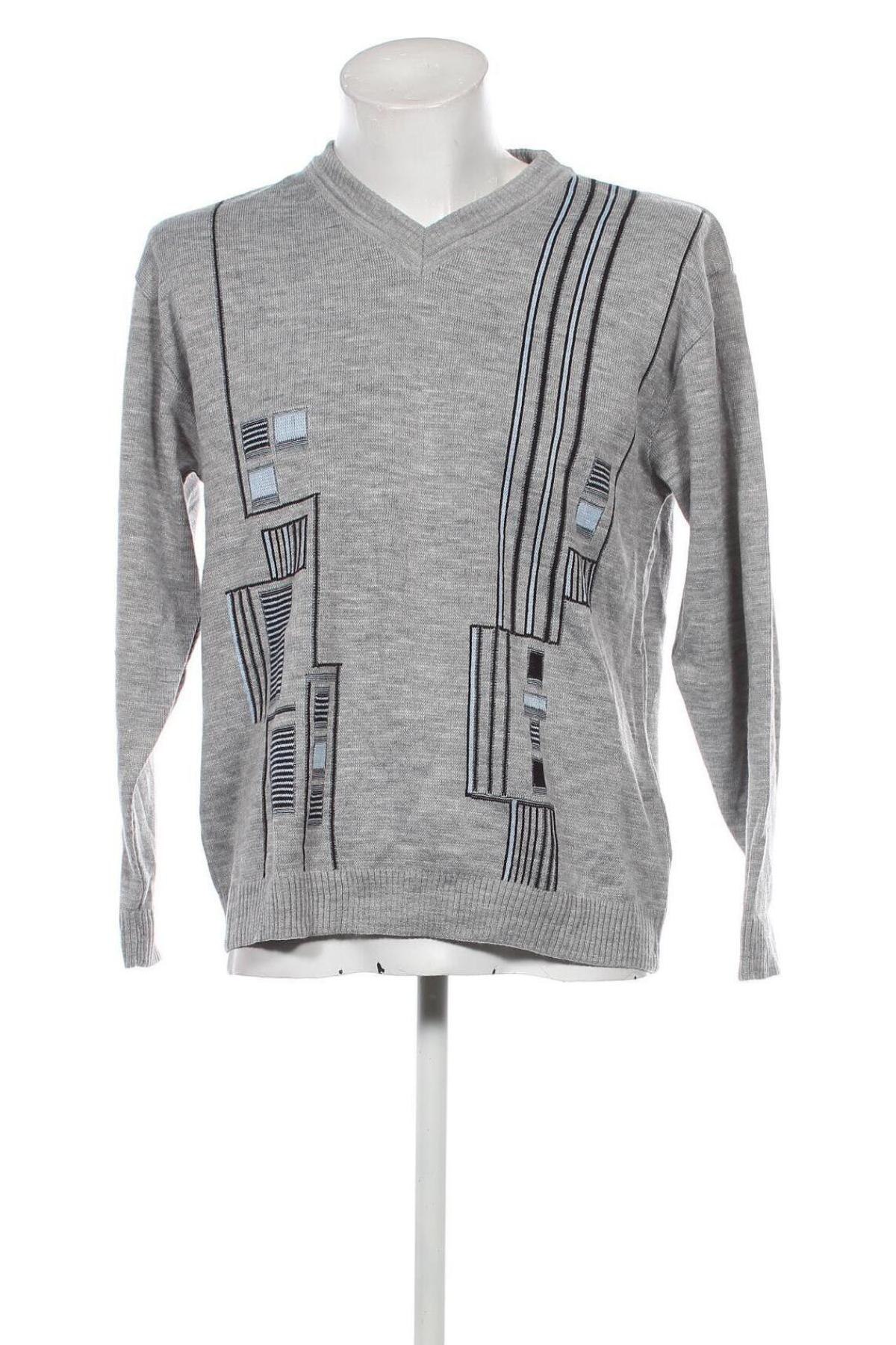 Herrenpullover, Größe M, Farbe Grau, Preis 7,49 €