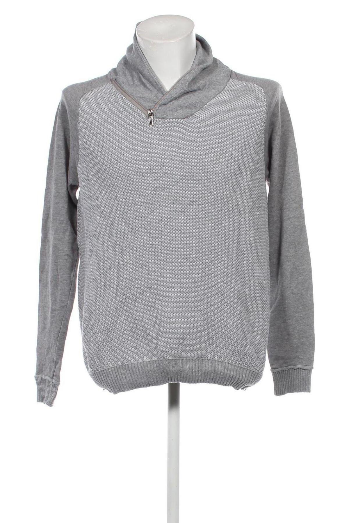 Herrenpullover Angelo Litrico, Größe L, Farbe Grau, Preis 7,49 €