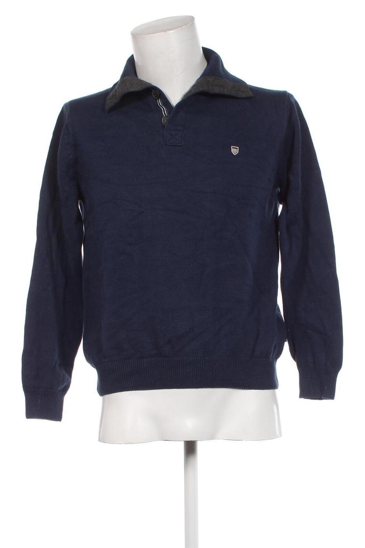 Herrenpullover Basefield, Größe S, Farbe Blau, Preis € 8,49