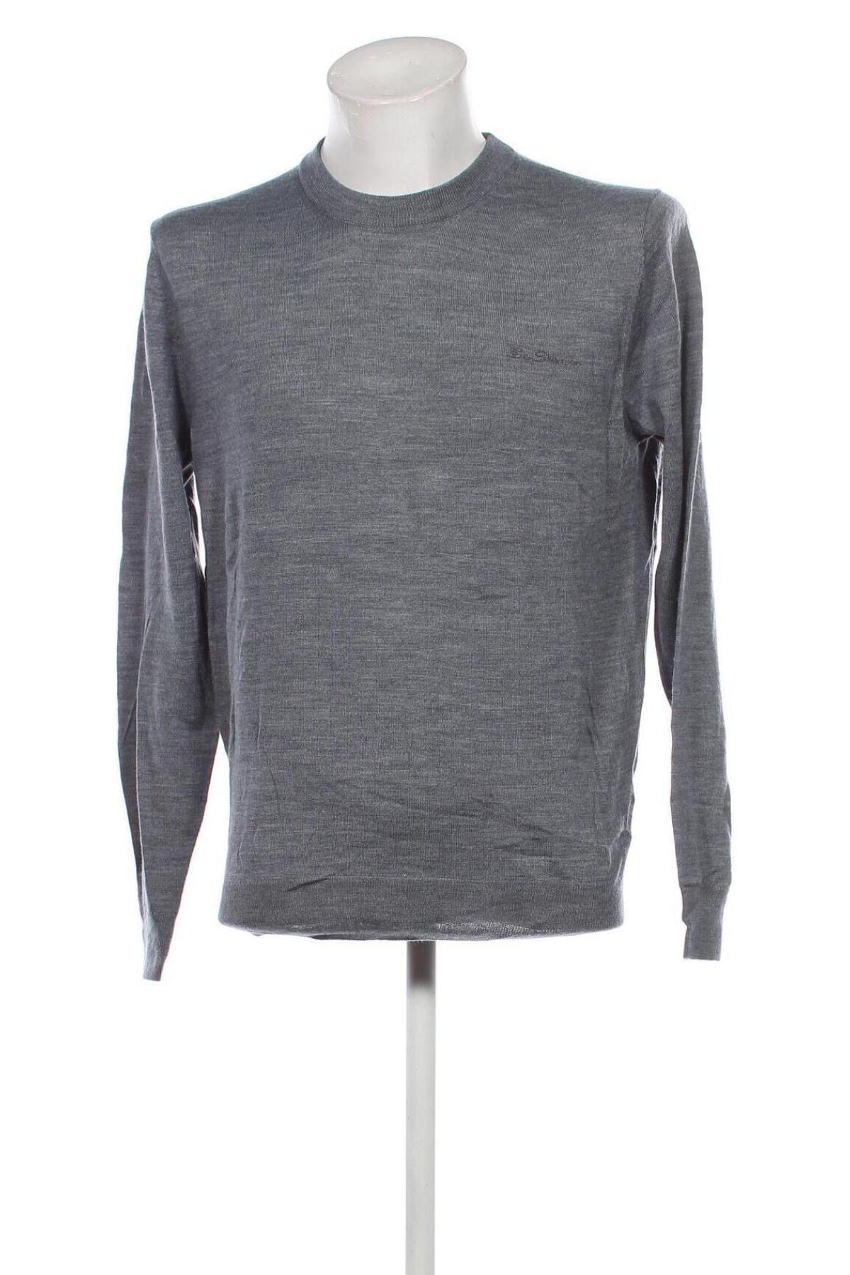 Herrenpullover Ben Sherman, Größe L, Farbe Grau, Preis € 16,99