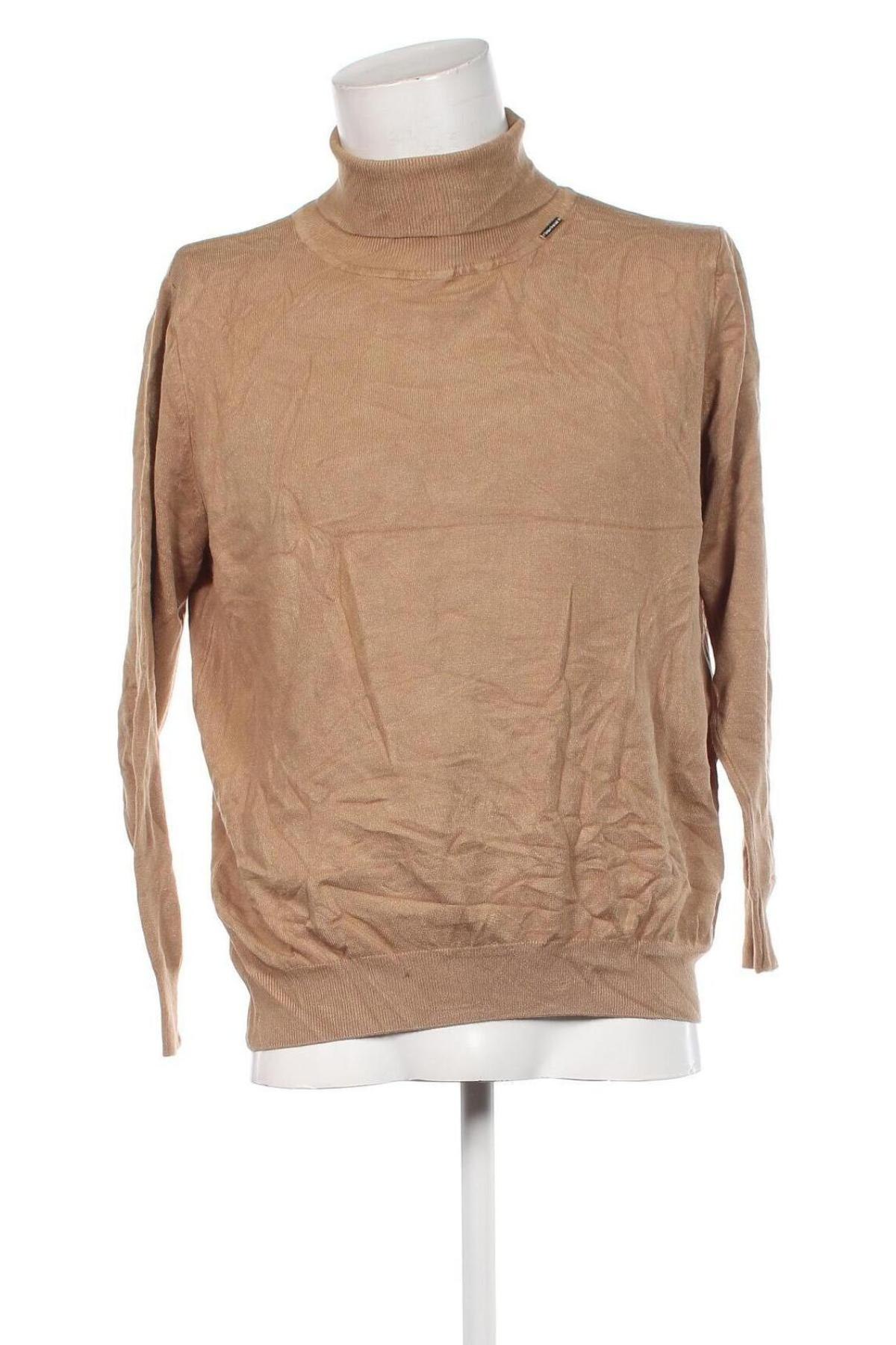 Herrenpullover Bruno Banani, Größe M, Farbe Beige, Preis 9,79 €