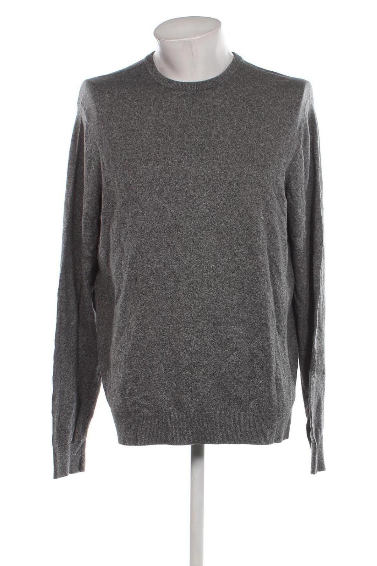 Herrenpullover C&A, Größe XXL, Farbe Grau, Preis 7,49 €