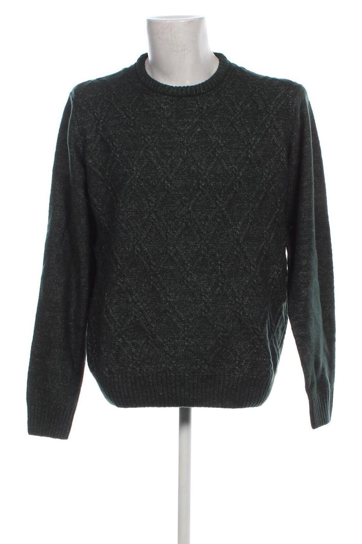 Herrenpullover Canda, Größe L, Farbe Grün, Preis € 9,29