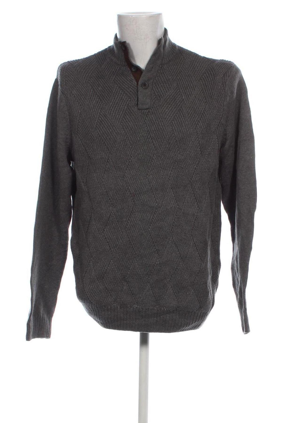 Herrenpullover Chaps, Größe L, Farbe Grau, Preis € 14,49