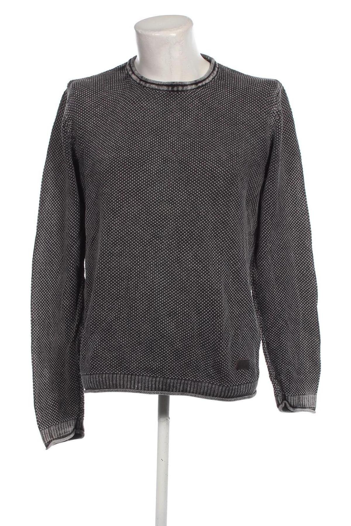 Herrenpullover Charles Vogele, Größe L, Farbe Grau, Preis 7,49 €