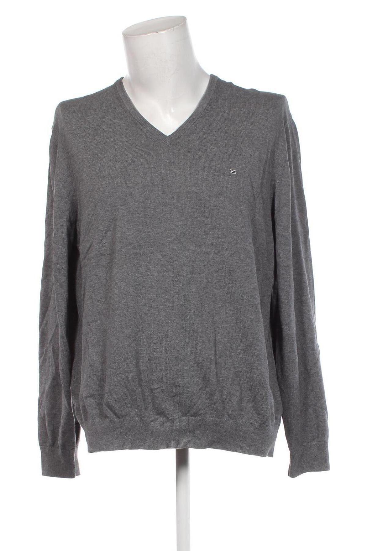 Herrenpullover Christian Berg, Größe 3XL, Farbe Grau, Preis 12,99 €