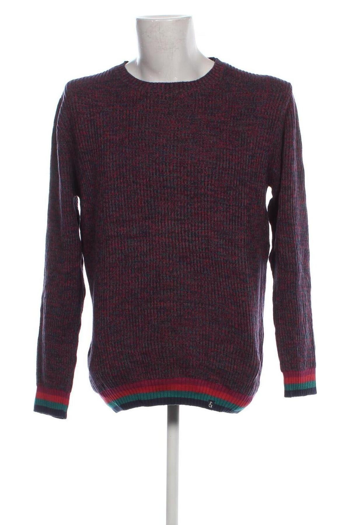 Herrenpullover Colours & Sons, Größe XL, Farbe Lila, Preis 8,49 €