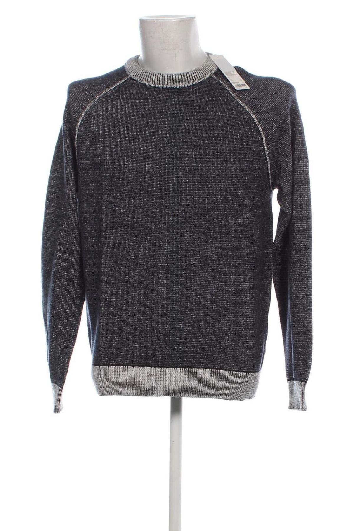 Męski sweter Edc By Esprit, Rozmiar L, Kolor Niebieski, Cena 71,99 zł