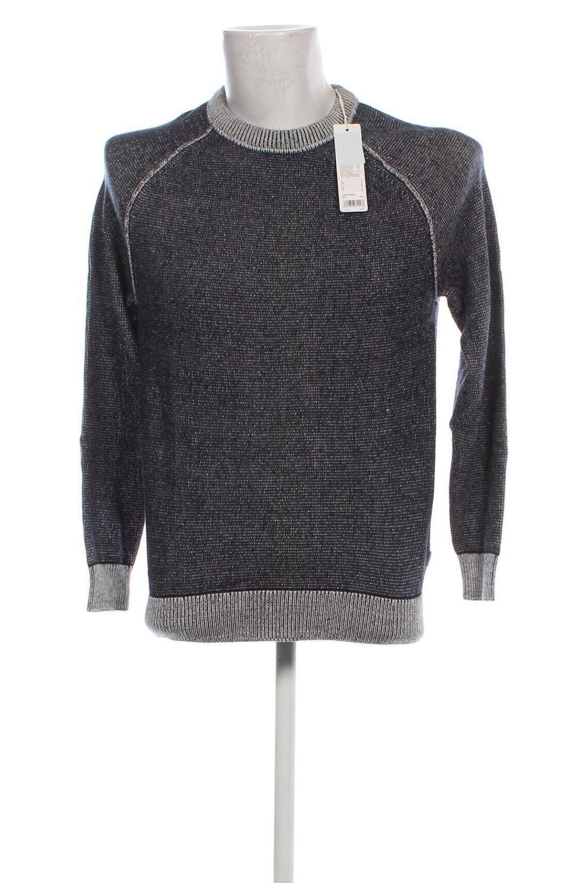 Męski sweter Edc By Esprit, Rozmiar S, Kolor Niebieski, Cena 71,99 zł