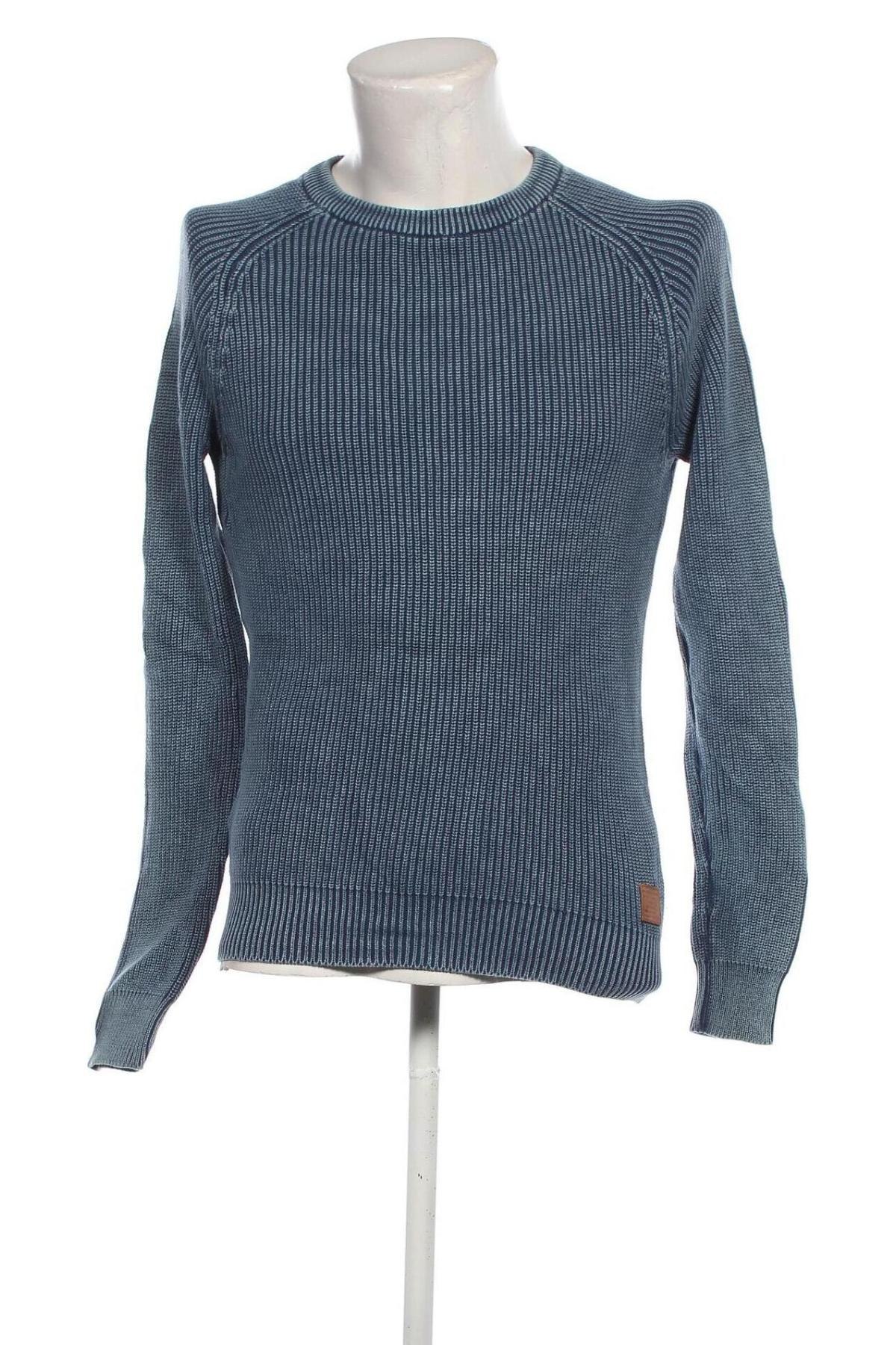 Męski sweter Edc By Esprit, Rozmiar S, Kolor Niebieski, Cena 38,99 zł