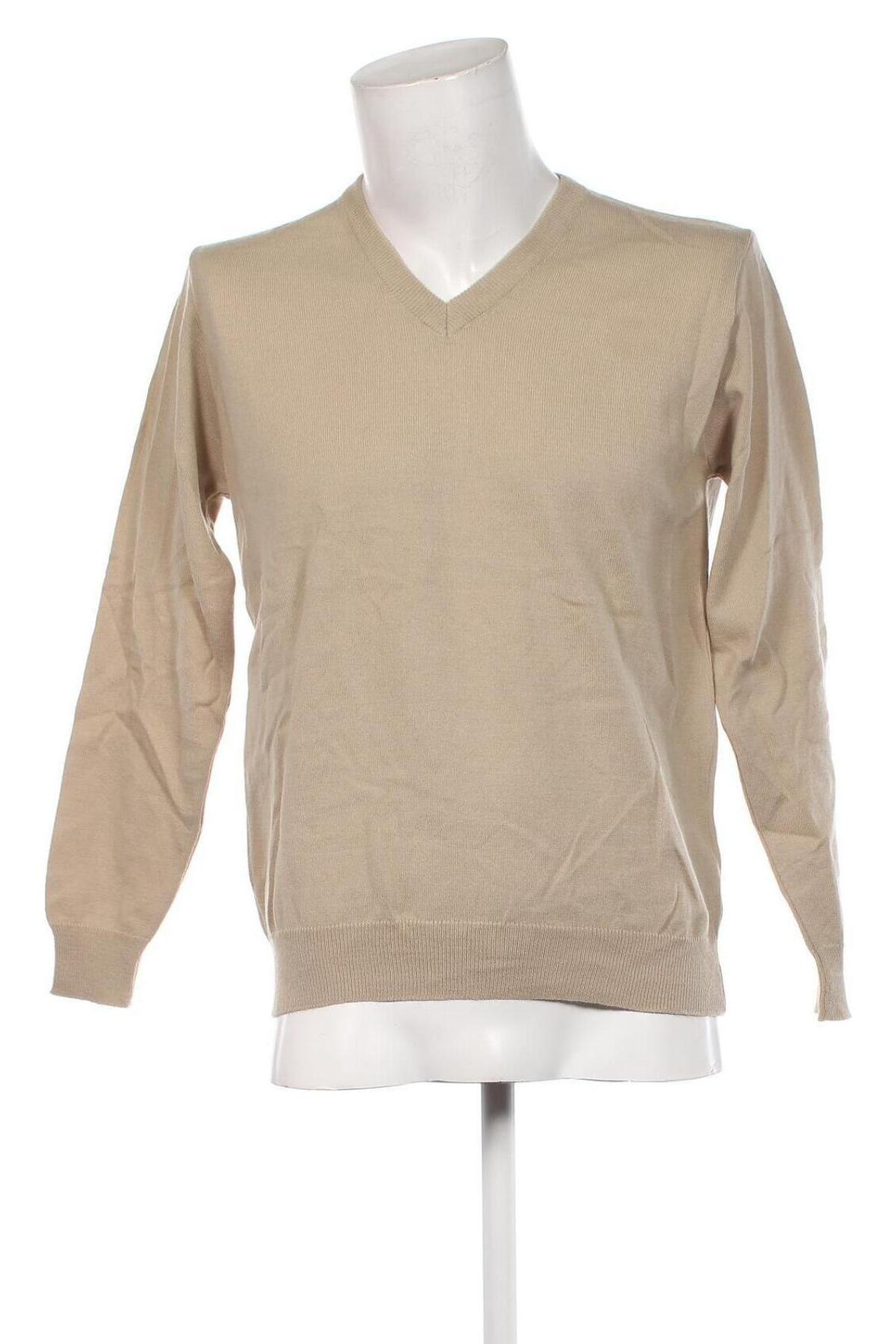 Herrenpullover Felino, Größe M, Farbe Beige, Preis € 8,29