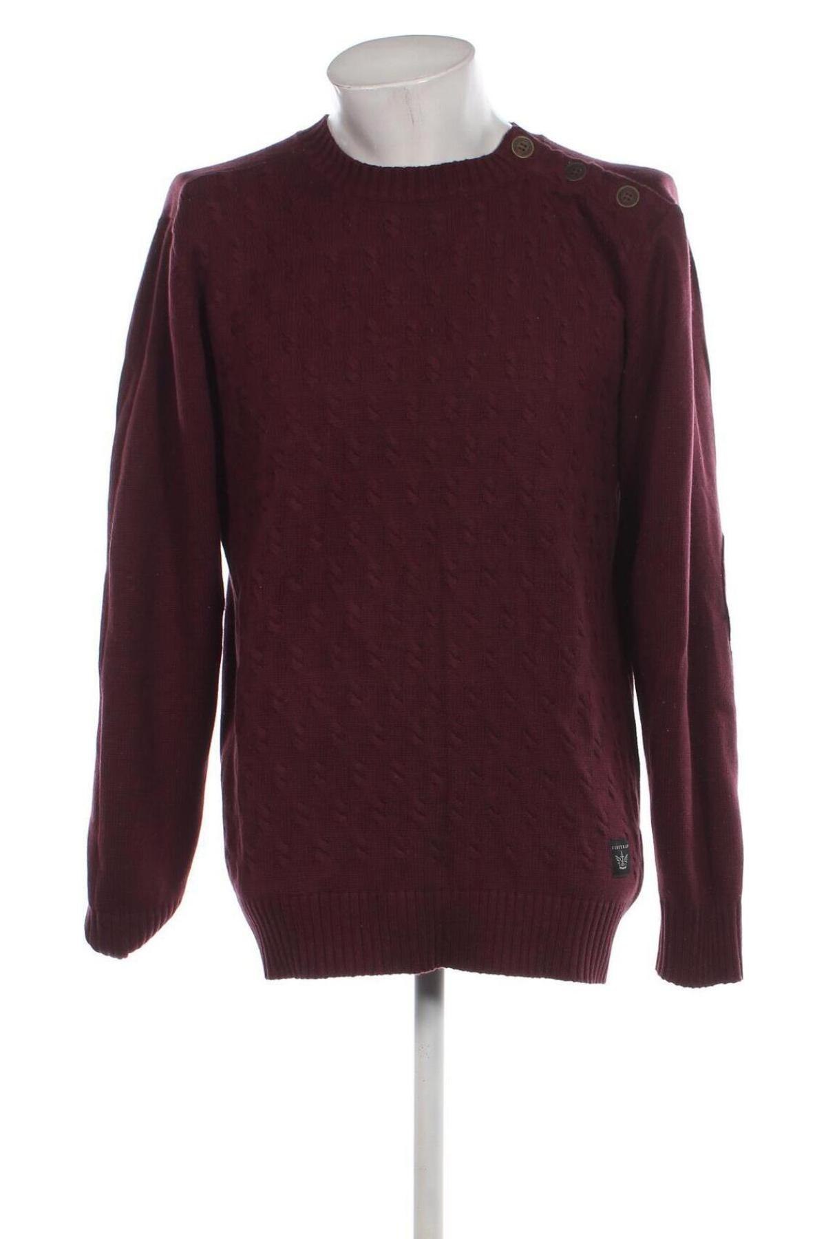 Herrenpullover Firetrap, Größe XXL, Farbe Rot, Preis € 7,99