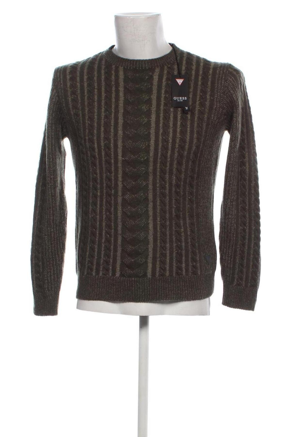 Herrenpullover Guess, Größe M, Farbe Grün, Preis € 36,29