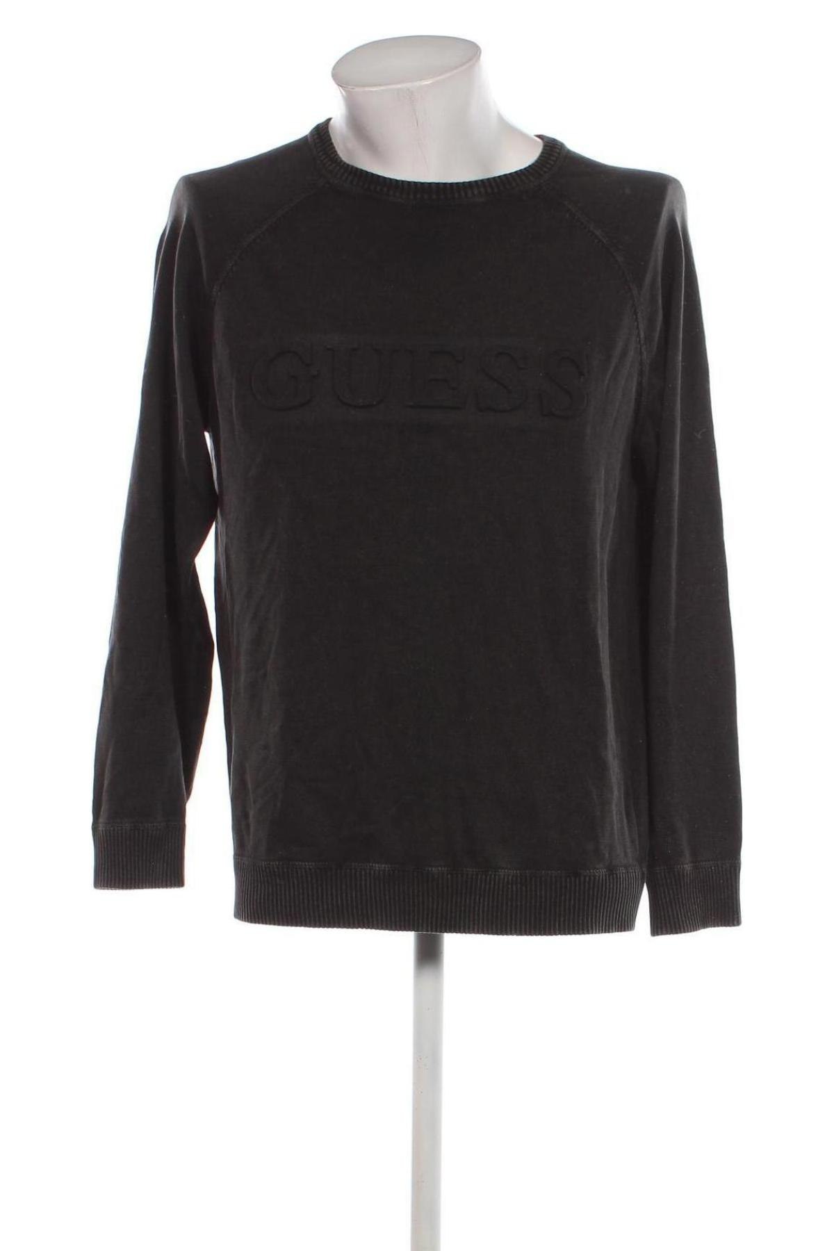 Męski sweter Guess, Rozmiar XXL, Kolor Brązowy, Cena 145,99 zł