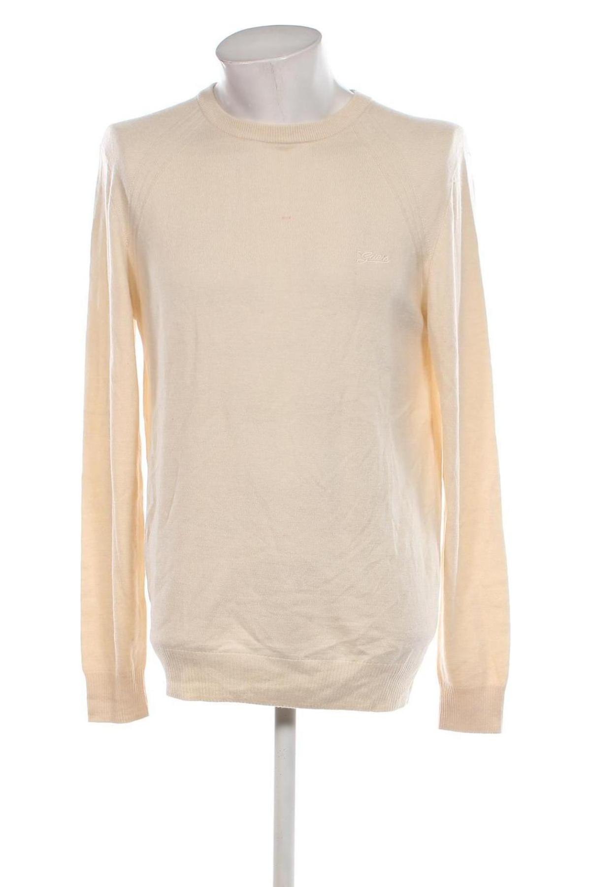 Herrenpullover Guess, Größe XL, Farbe Ecru, Preis € 36,29