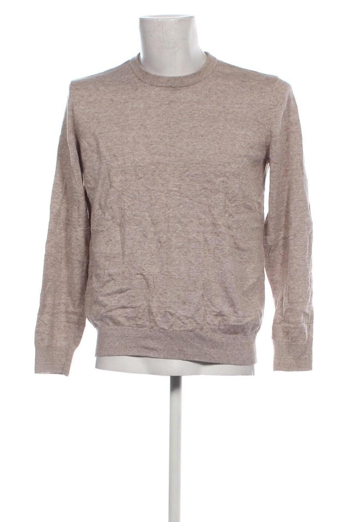 Męski sweter H&M, Rozmiar L, Kolor Brązowy, Cena 37,99 zł