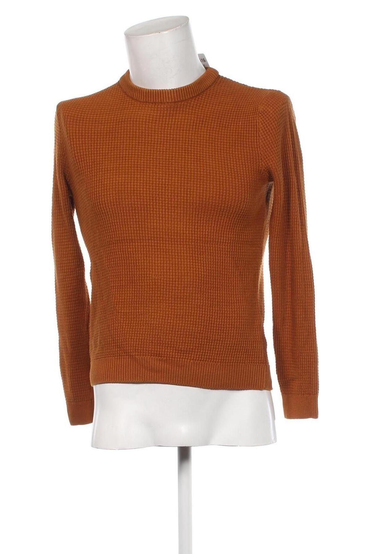 Herrenpullover H&M, Größe S, Farbe Orange, Preis 5,99 €