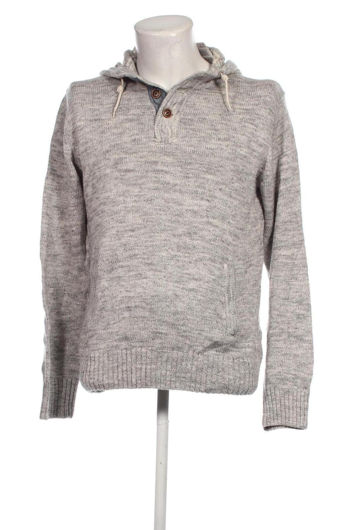 Męski sweter H&M, Rozmiar M, Kolor Szary, Cena 32,99 zł