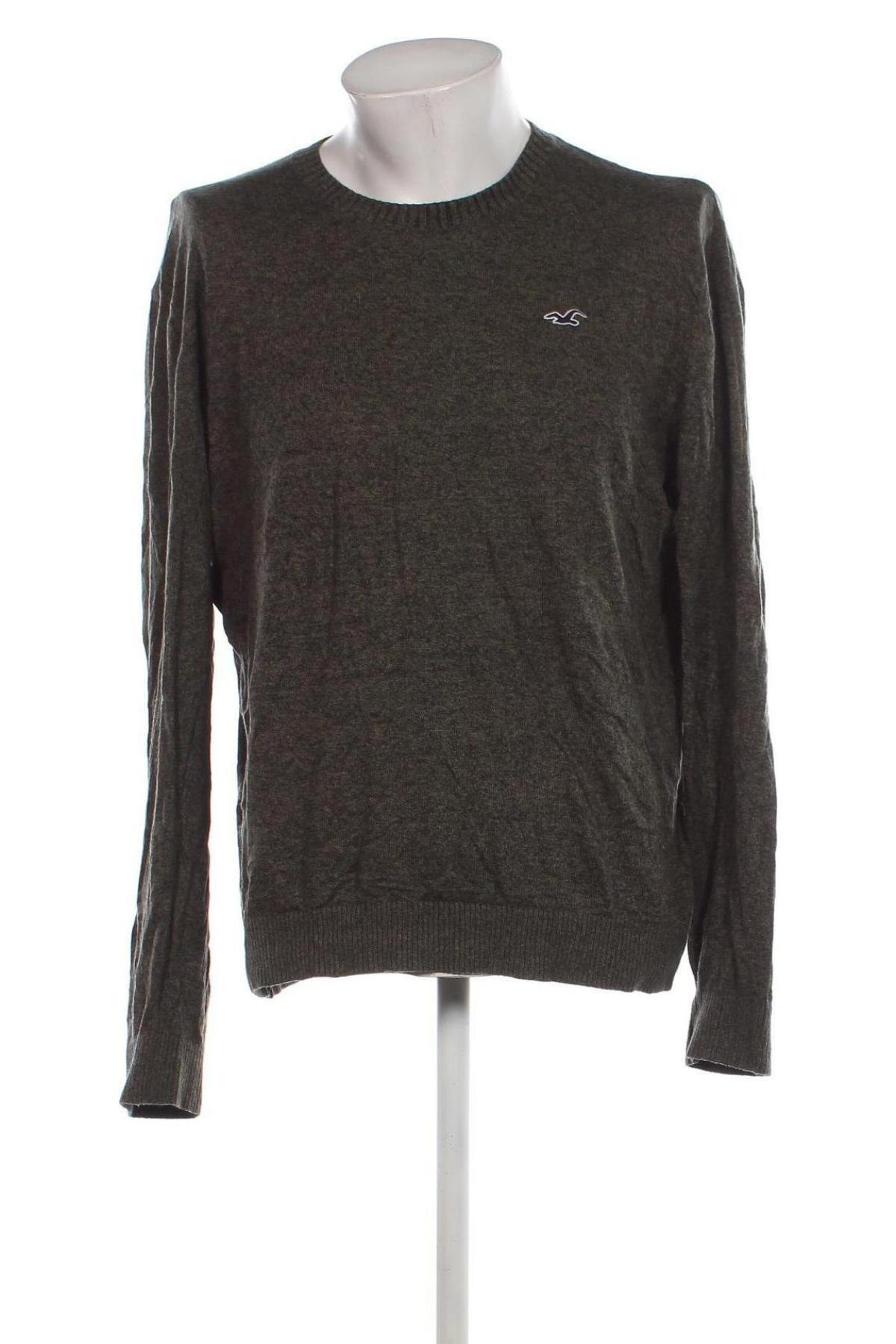 Męski sweter Hollister, Rozmiar XL, Kolor Zielony, Cena 38,99 zł