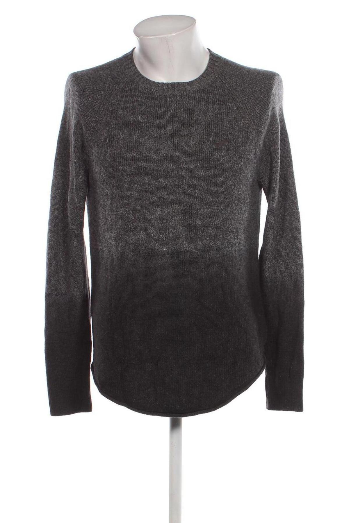 Męski sweter Hollister, Rozmiar M, Kolor Szary, Cena 38,99 zł