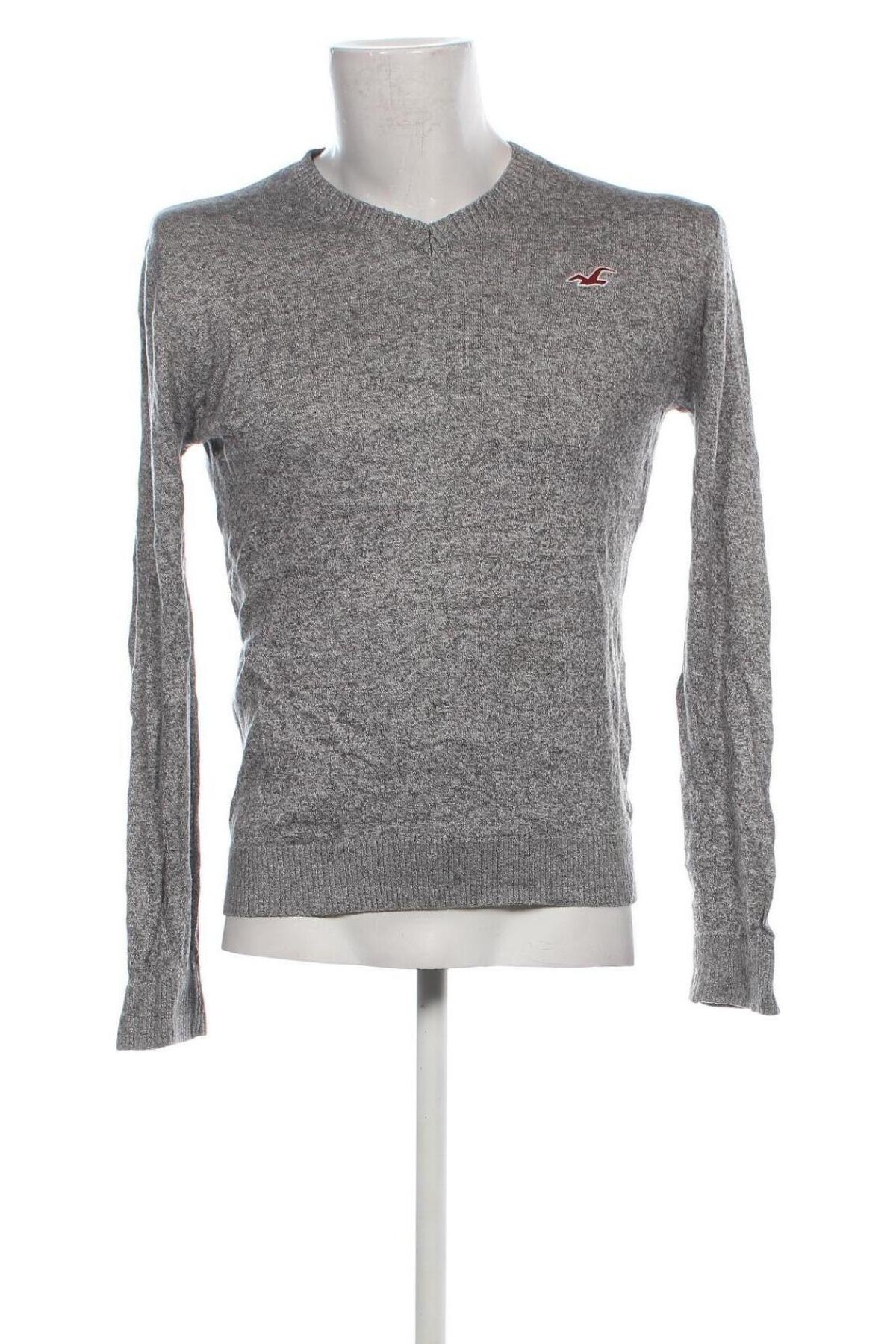 Herrenpullover Hollister, Größe S, Farbe Grau, Preis € 9,79