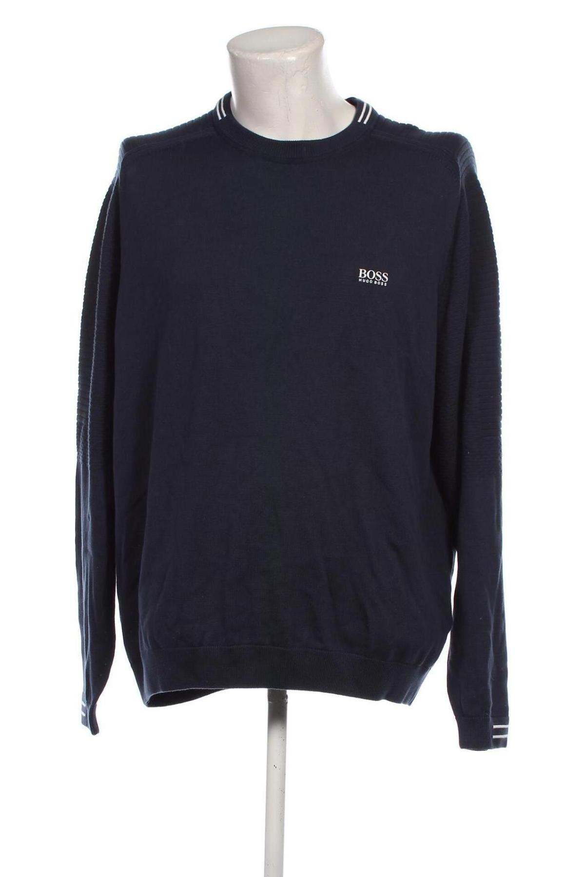 Męski sweter Hugo Boss, Rozmiar 3XL, Kolor Niebieski, Cena 304,99 zł