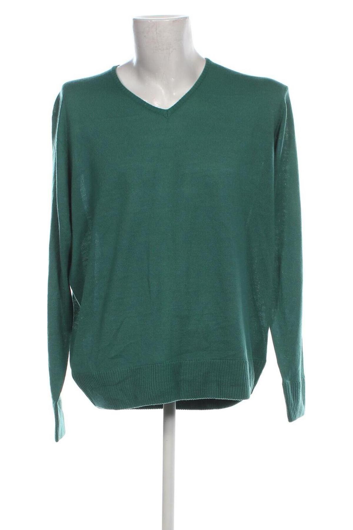 Herrenpullover Identic, Größe XXL, Farbe Grün, Preis 7,49 €