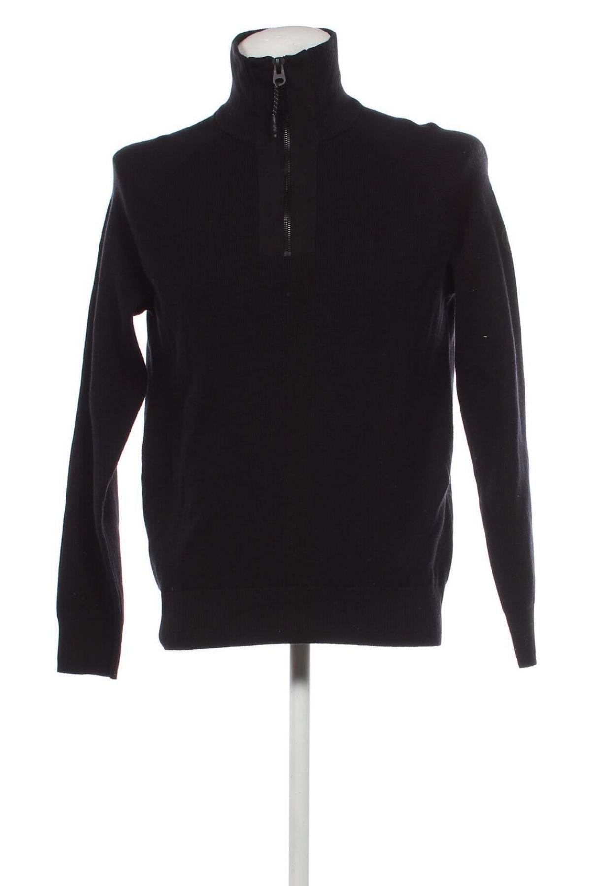 Herrenpullover Jack & Jones, Größe L, Farbe Schwarz, Preis 20,79 €