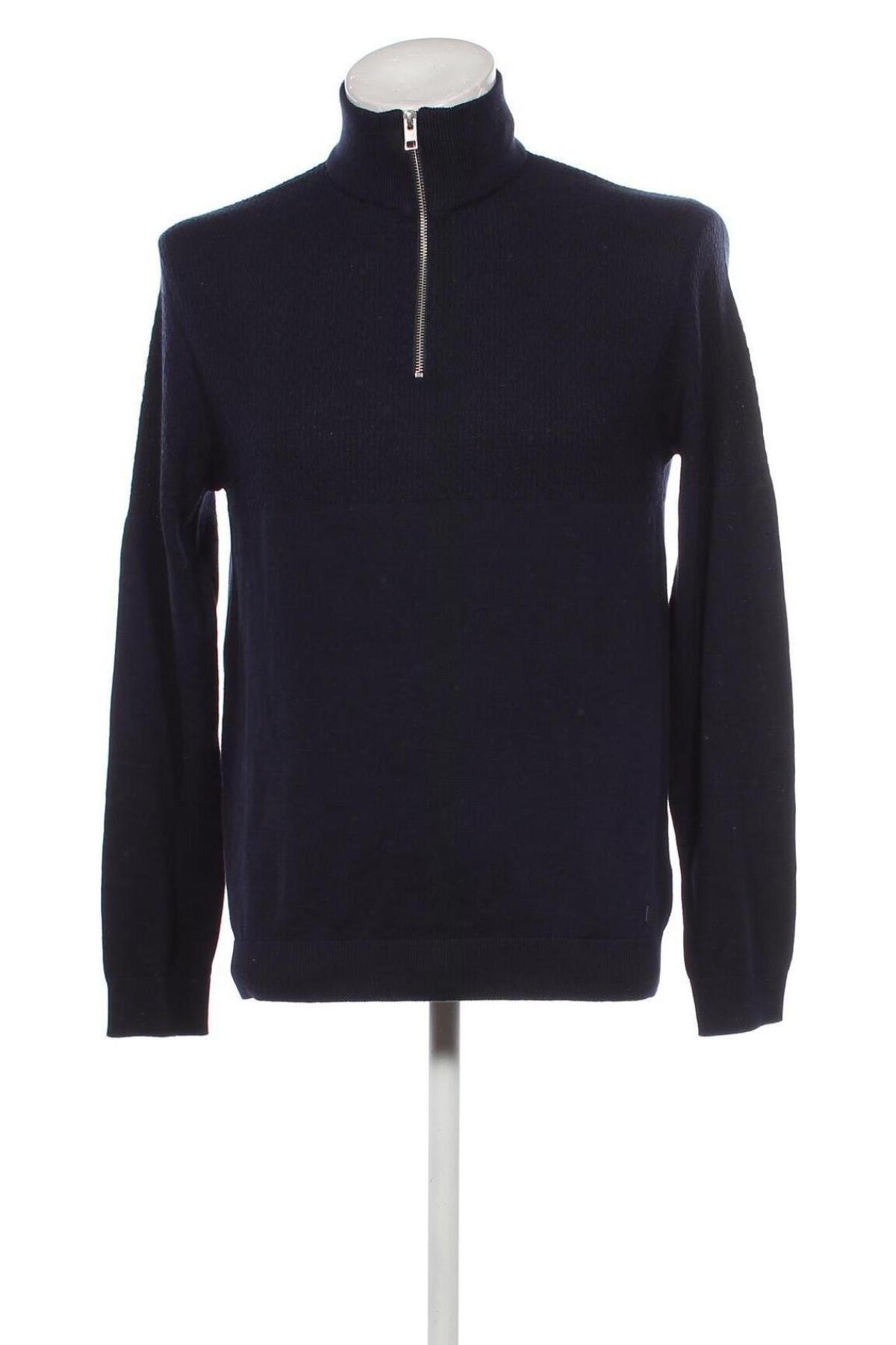 Herrenpullover Jack & Jones, Größe M, Farbe Blau, Preis € 20,79