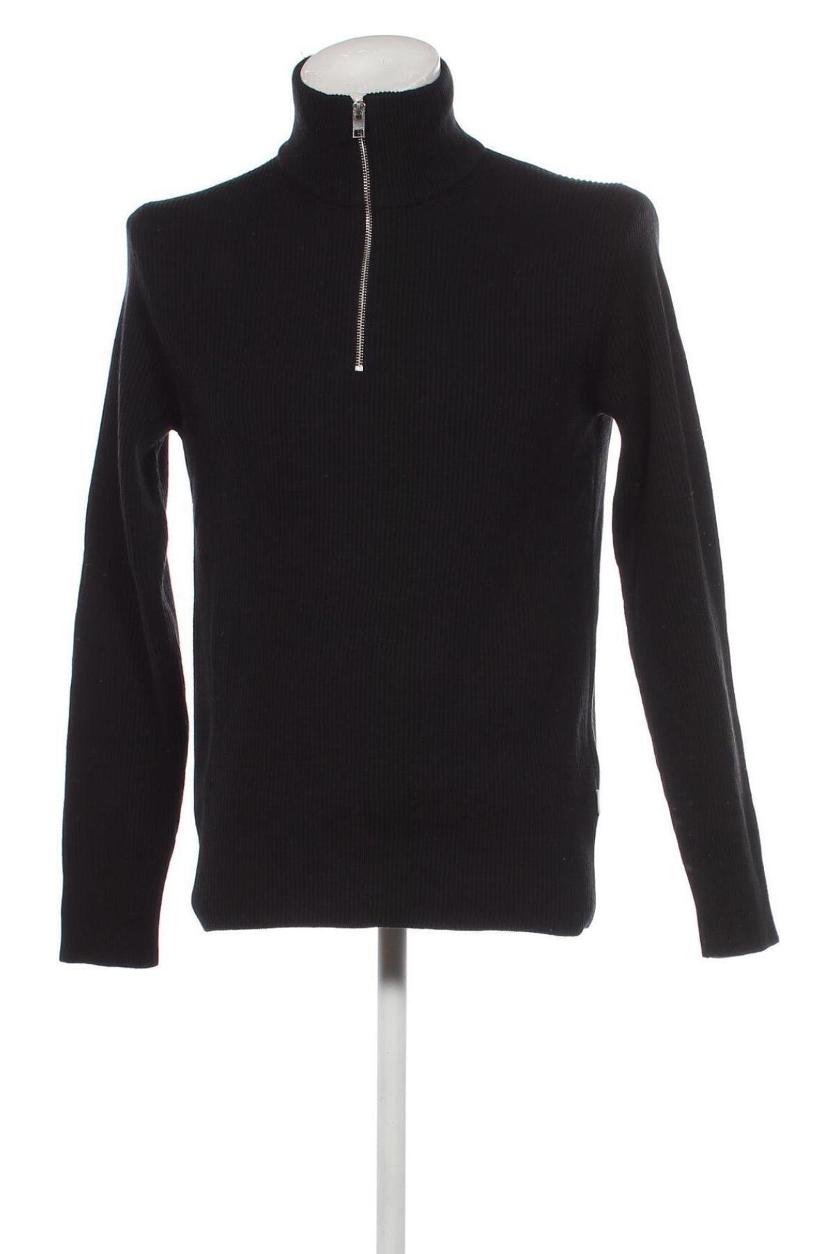 Herrenpullover Jack & Jones, Größe M, Farbe Schwarz, Preis € 20,79