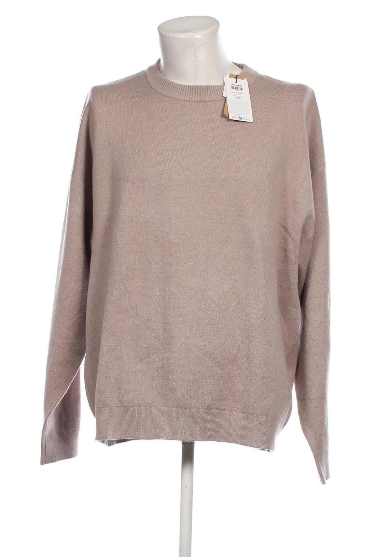 Pánsky sveter  Jack & Jones, Veľkosť XXL, Farba Hnedá, Cena  17,95 €