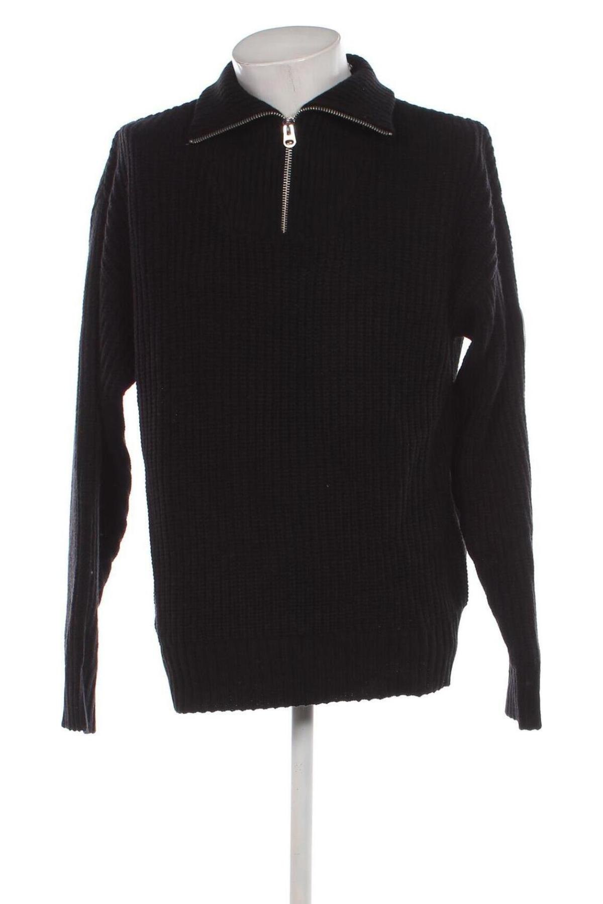 Herrenpullover Jack & Jones, Größe L, Farbe Schwarz, Preis € 20,79