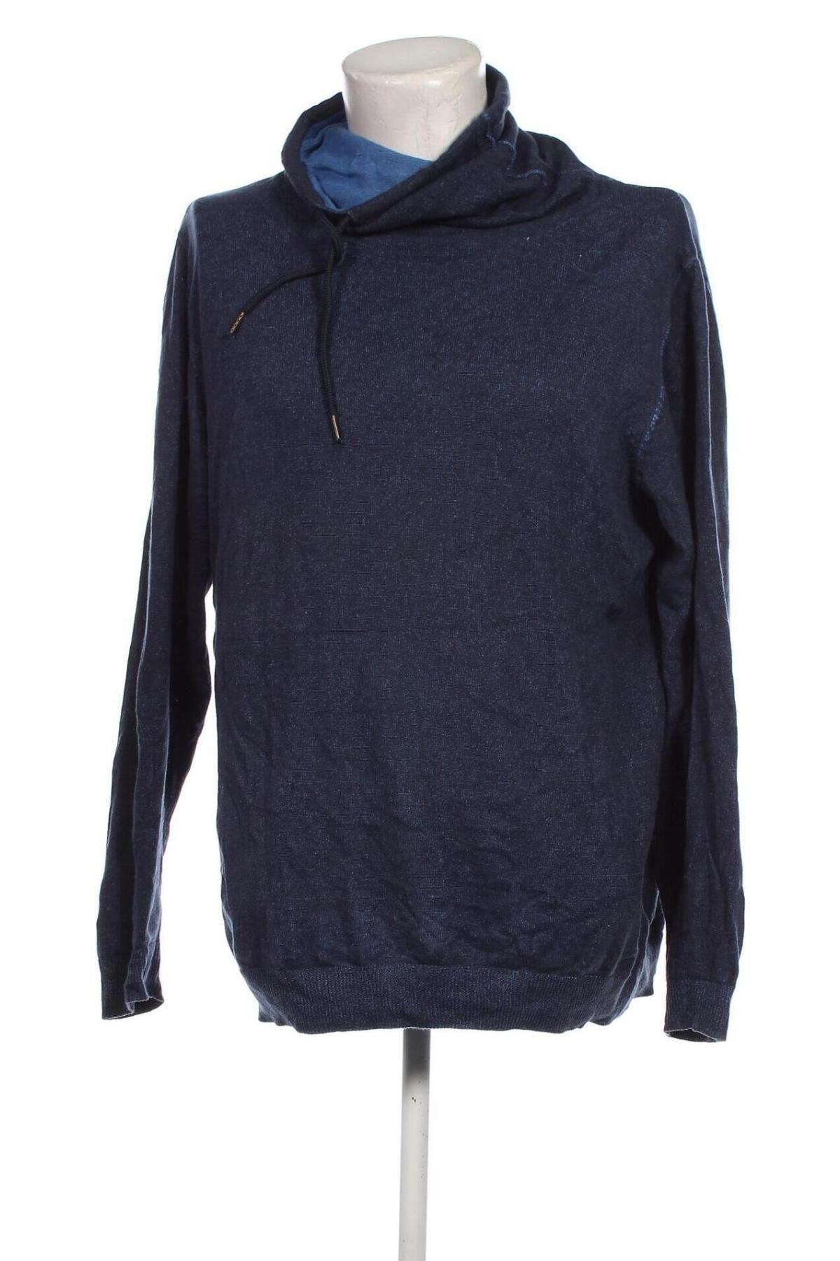 Herrenpullover Jean Pascale, Größe XXL, Farbe Blau, Preis 9,49 €