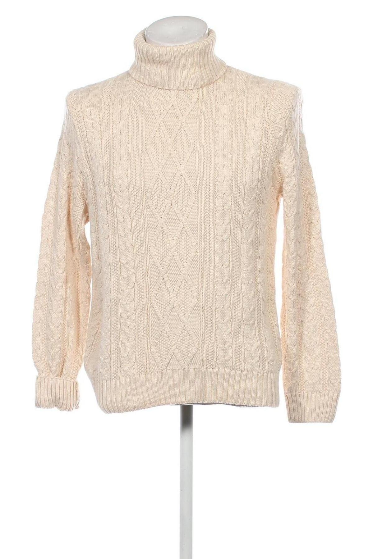 Herrenpullover Jeanne Pierre, Größe XL, Farbe Ecru, Preis € 9,29