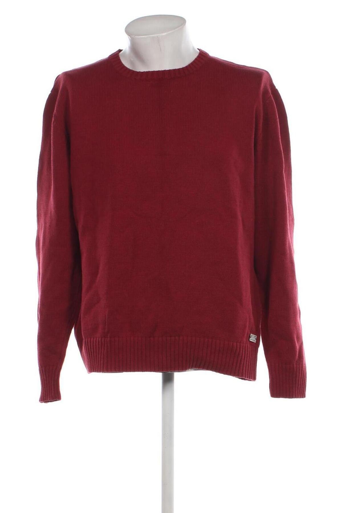 Herrenpullover Kangol, Größe XXL, Farbe Rot, Preis 6,29 €