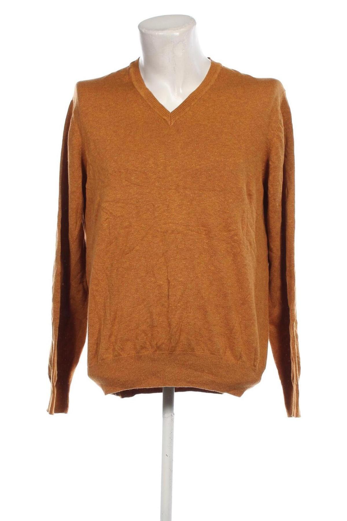 Herrenpullover Man By Tchibo, Größe L, Farbe Orange, Preis 7,49 €