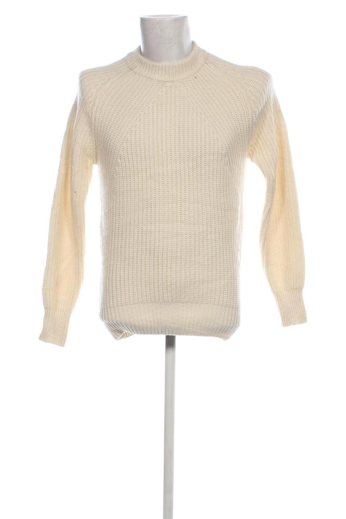 Herrenpullover Mango, Größe M, Farbe Ecru, Preis € 8,49