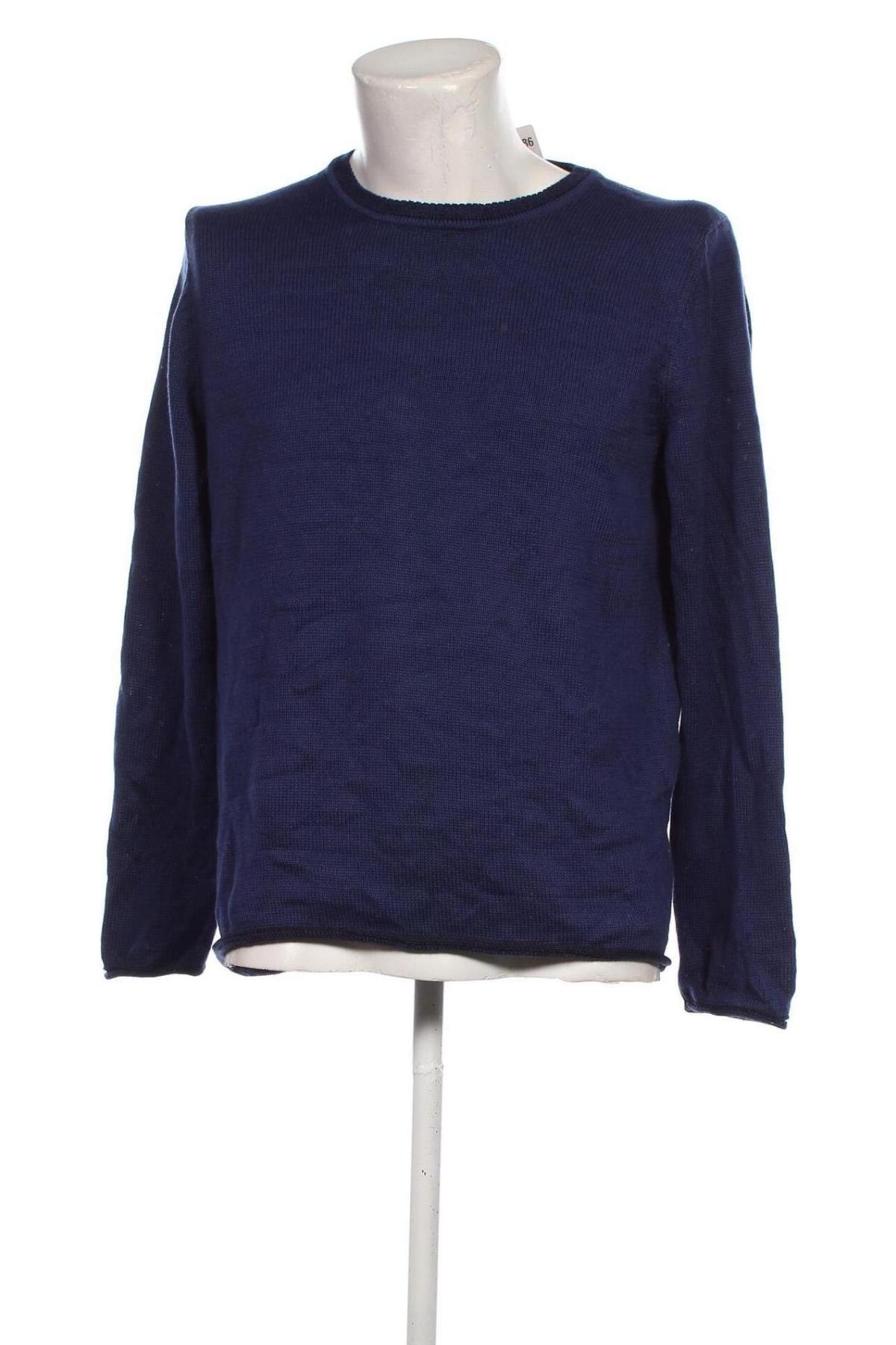 Herrenpullover Mey & Edlich, Größe L, Farbe Blau, Preis 41,99 €