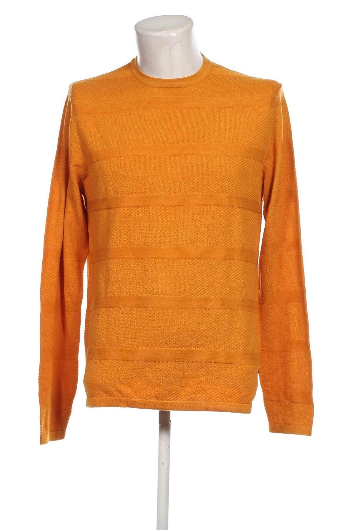 Herrenpullover Only & Sons, Größe L, Farbe Orange, Preis € 9,99