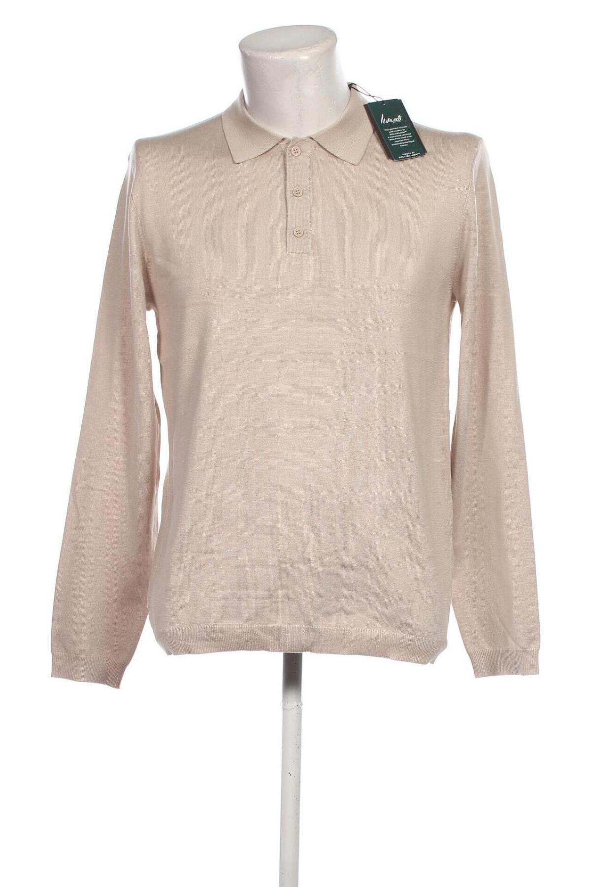 Herrenpullover Only & Sons, Größe L, Farbe Beige, Preis € 9,99