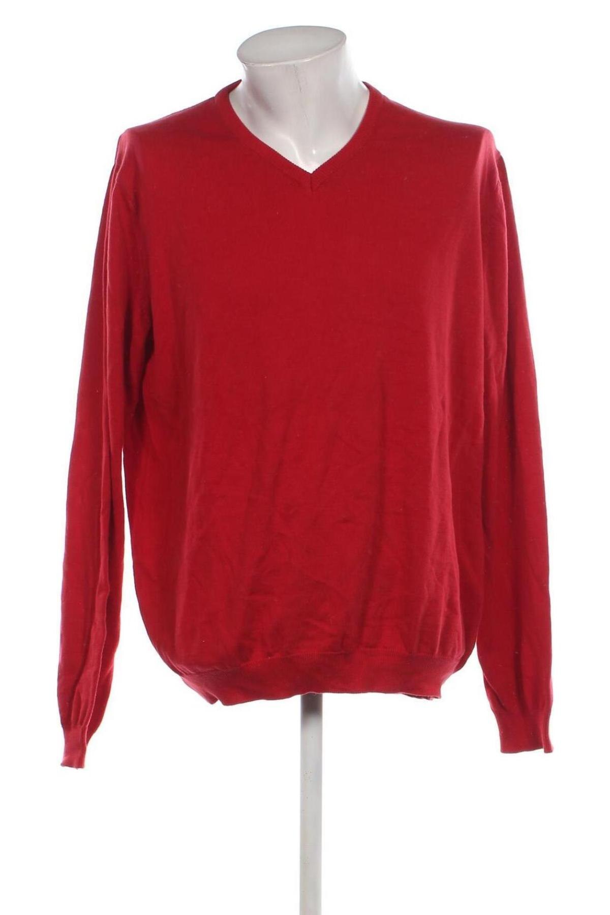 Herrenpullover Peckott, Größe XXL, Farbe Rot, Preis € 9,49