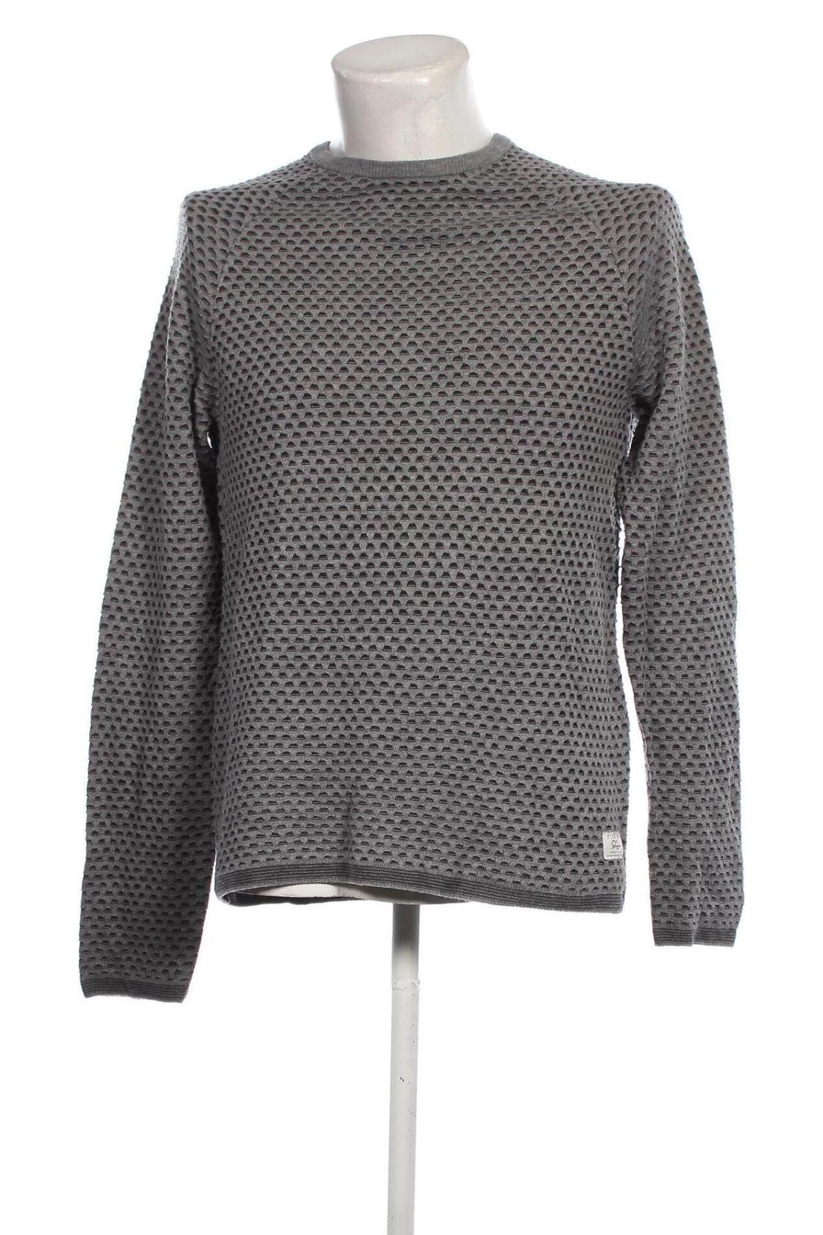 Herrenpullover Pier One, Größe M, Farbe Grau, Preis 2,99 €