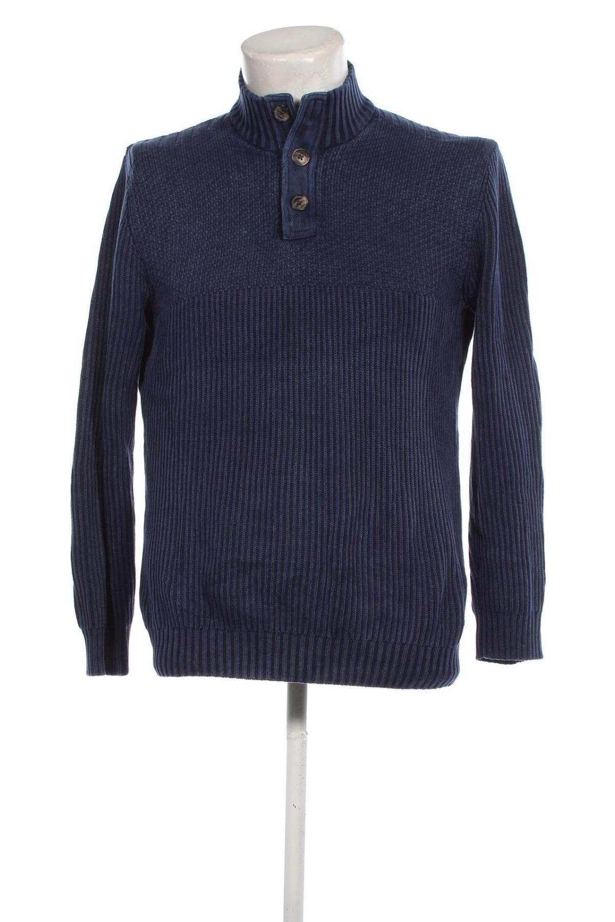 Herrenpullover Pioneer, Größe M, Farbe Blau, Preis 8,49 €