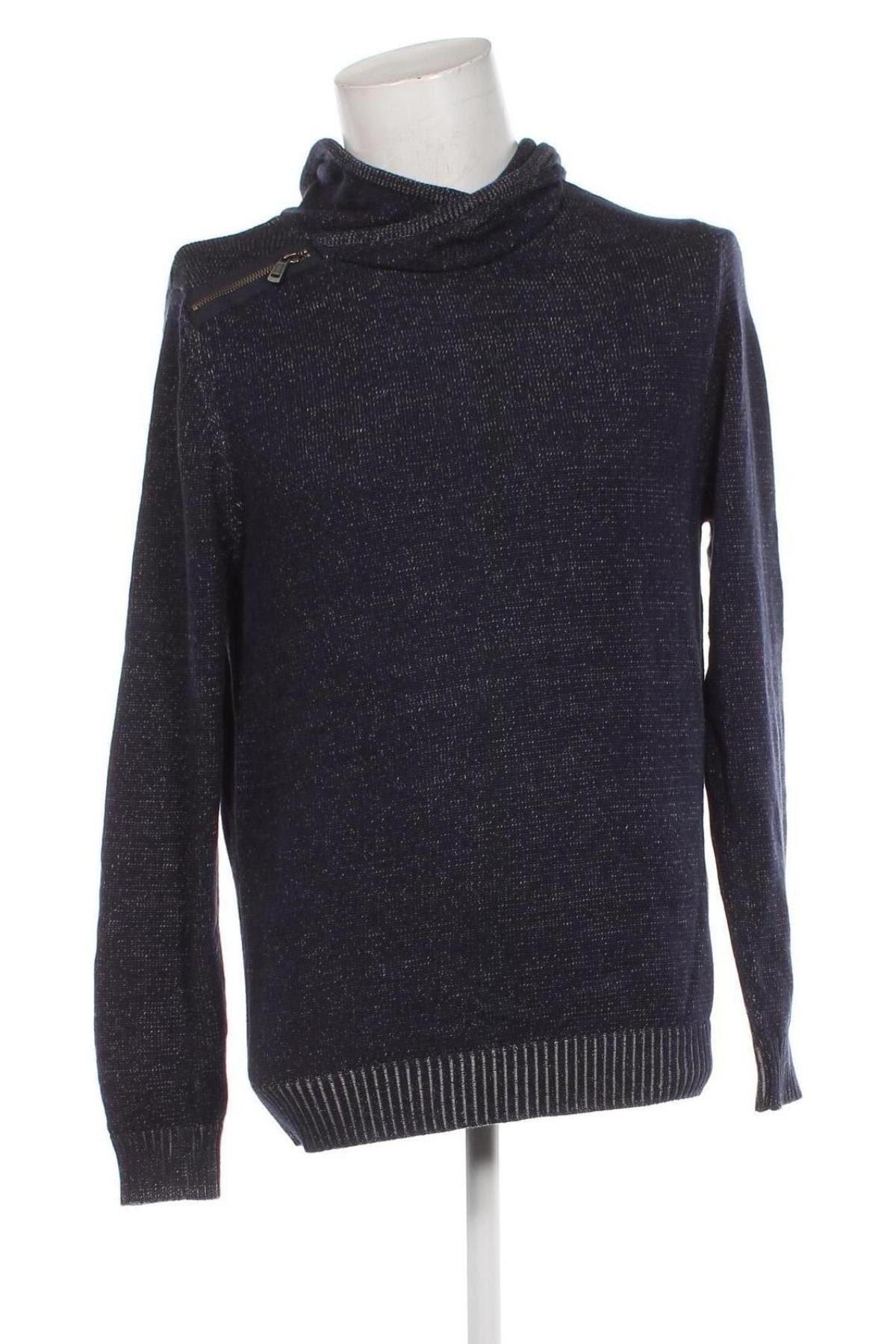 Herrenpullover Q/S by S.Oliver, Größe L, Farbe Blau, Preis 8,49 €